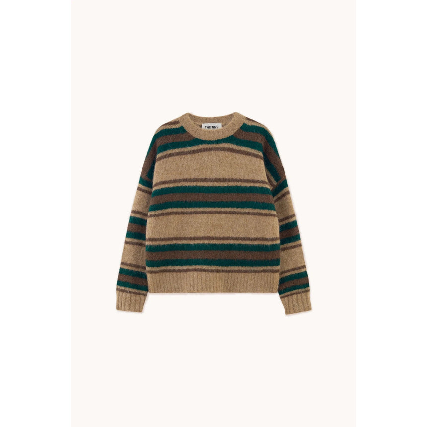 The Tiny Big Sister - Luca striped sweater - ivory | Scout & Co