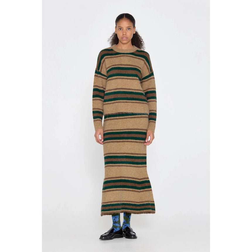 The Tiny Big Sister - Luca striped sweater - ivory | Scout & Co