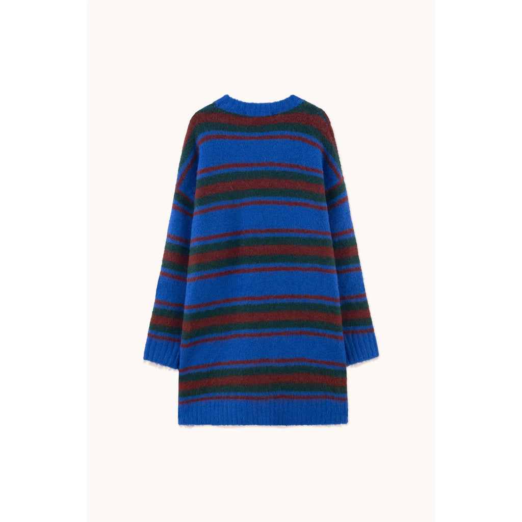 The Tiny Big Sister - Luca striped sweater dress - ultramarine | Scout & Co