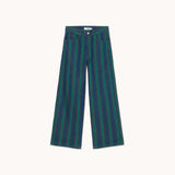 The Tiny Big Sister - Maru striped denim jeans