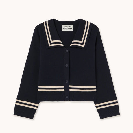 The Tiny Big Sister - Sailor cardigan - navy