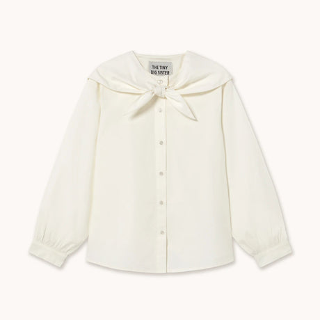 The Tiny Big Sister - Scarf neck blouse