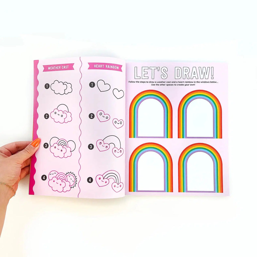 Pipsticks - Draw-A-Long Rainbow Sticker Book | Scout & Co