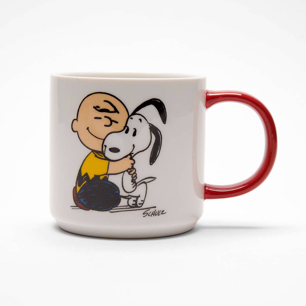 Magpie x Peanuts - Snoopy 'Happiness is a Warm Puppy' mug | Scout & Co