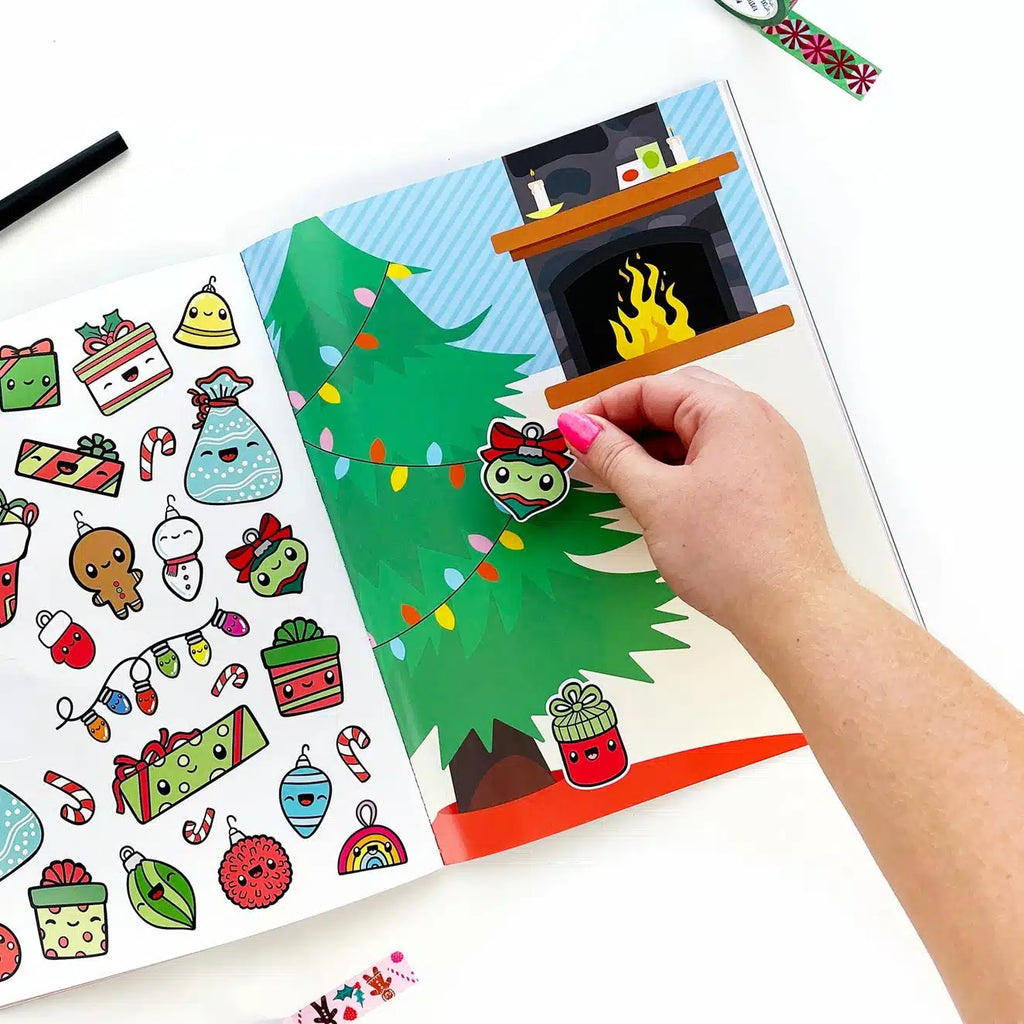 Pipsticks - Draw-Along Christmas Sticker Book | Scout & Co