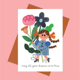 Daria Solak - Dream Flowers card | Scout & Co