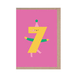 Rumble Cards - 7th Birthday die-cut card | Scout & Co