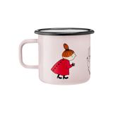Muurla - Moomin enamel mug - Little My pink | Scout & Co