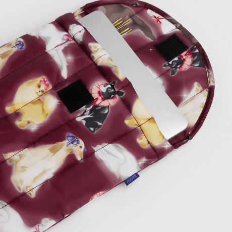 Baggu - Puffy laptop sleeve 13in / 14in - Fancy Dogs | Scout & Co