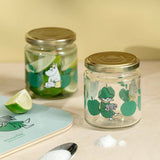Muurla - Moomin glass kitchen jar - Joyful Apples - Green | Scout & Co