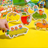 Studio Boketto x Richard Scarry - Corn on the Cob die-cut card | Scout & Co