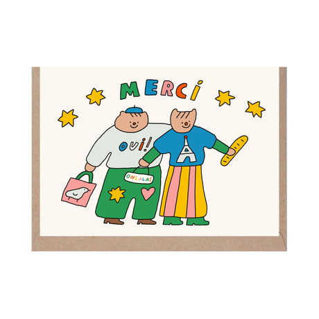 Rumble Cards - Merci Thank You card | Scout & Co