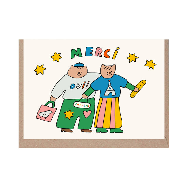 Rumble Cards - Merci Thank You card | Scout & Co