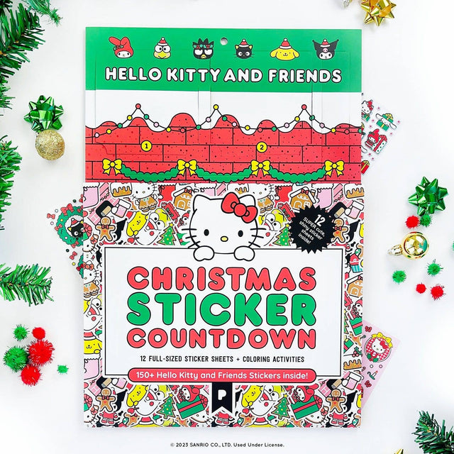 Pipsticks - Hello Kitty And Friends Christmas sticker advent calendar | Scout & Co