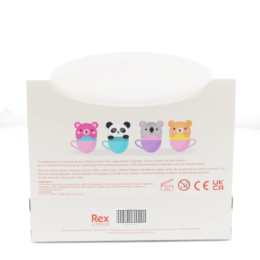 Rex - Teacup Animal Friends mini berry scented lip balm | Scout & Co