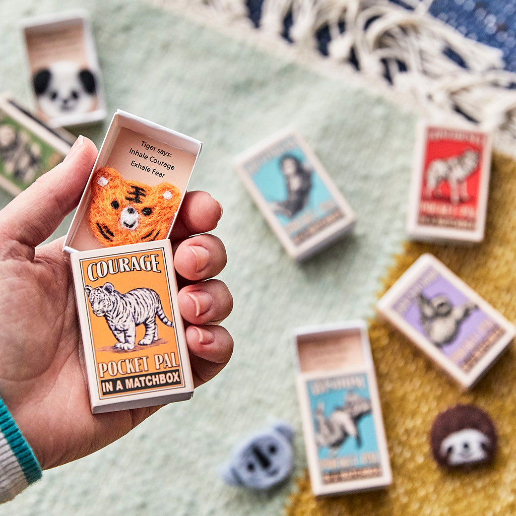 Marvling Bros - Optimism Pocket Pal in a Matchbox - Orangutan | Scout & Co
