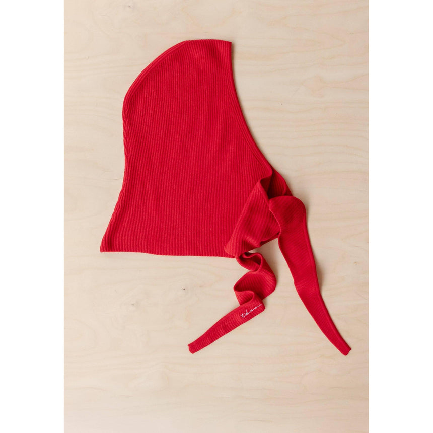 TBCo - Merino Hood - Red | Scout & Co