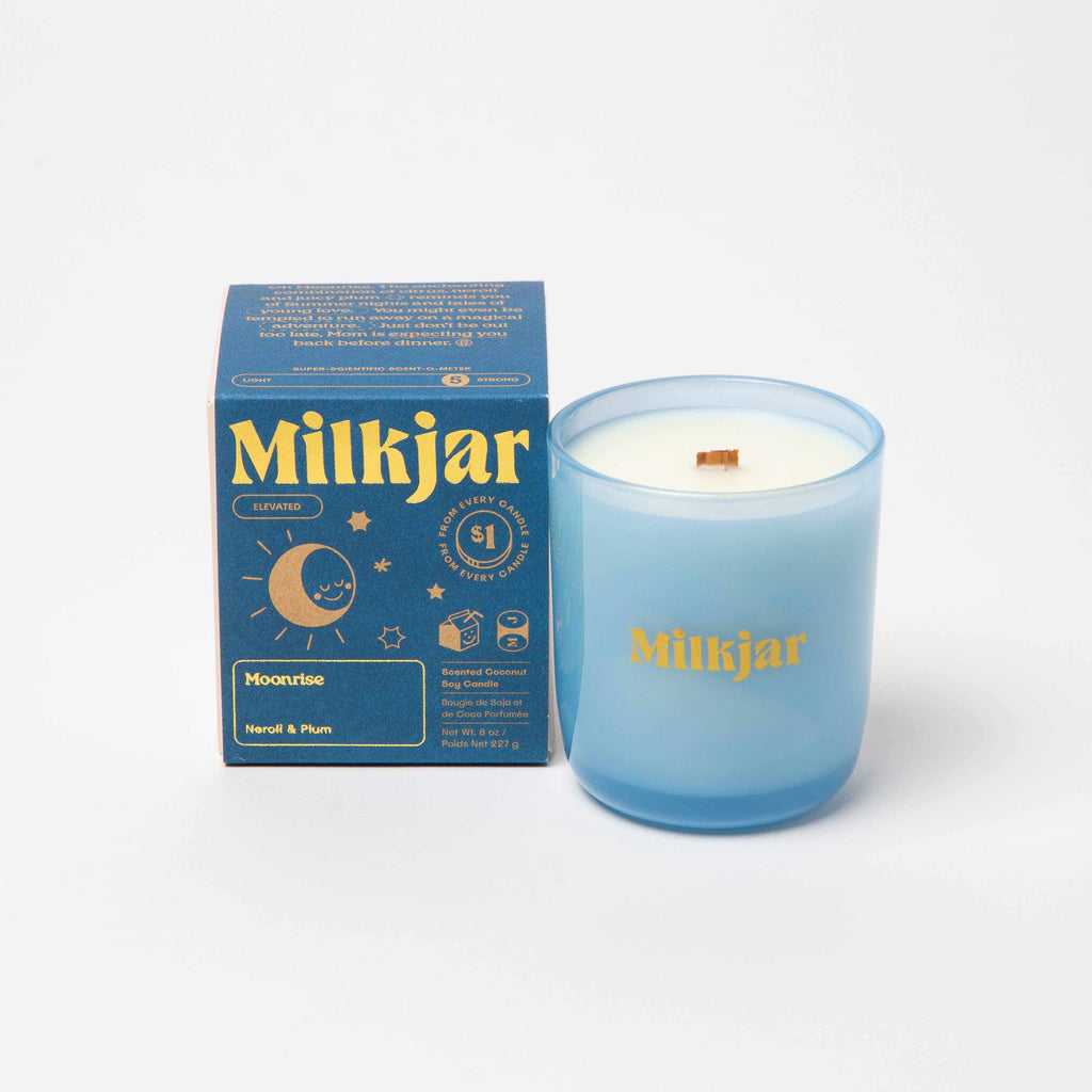 Milk Jar Candle Co - Moonrise candle - Neroli & Plum | Scout & Co