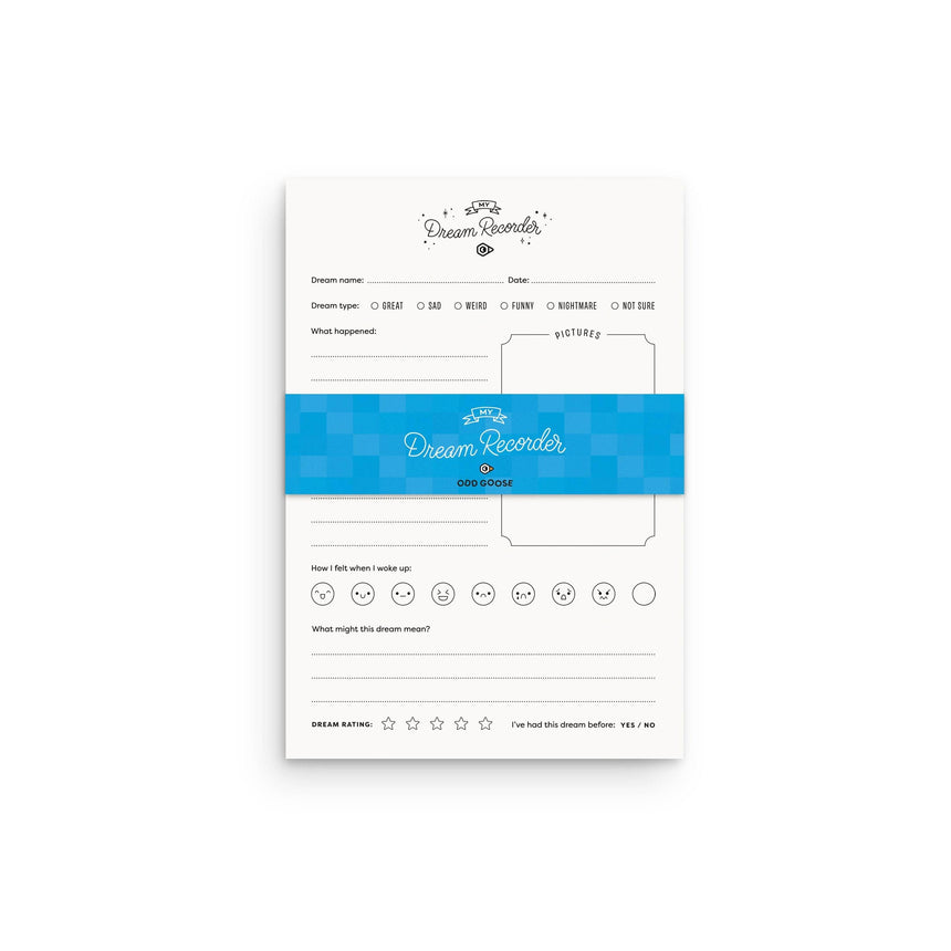Odd Goose - Dream Recorder creative journalling notepad | Scout & Co