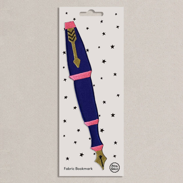 Petra Boase - Fountain Pen Embroidered Bookmark | Scout & Co