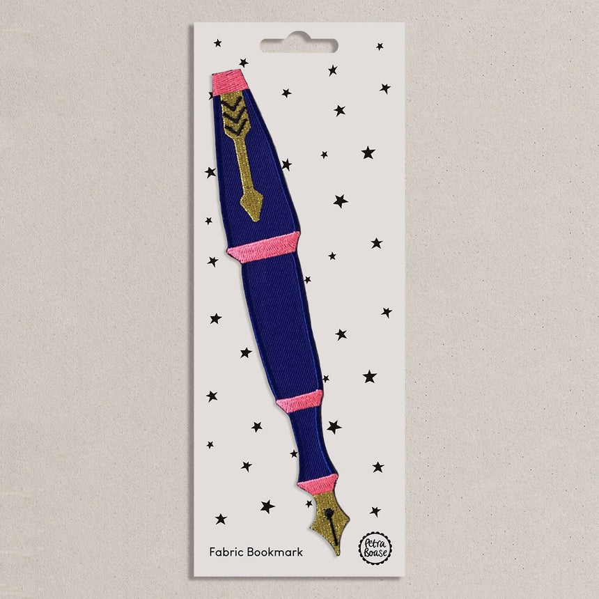 Petra Boase - Fountain Pen Embroidered Bookmark | Scout & Co