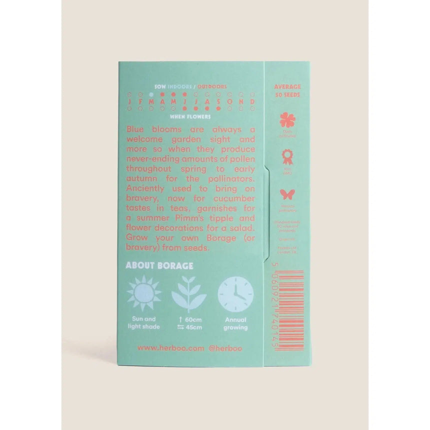 Herboo - Borage seeds | Scout & Co
