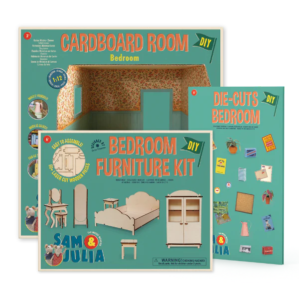 Sam & Julia: The Mouse Mansion: Bedroom bundle set - save £4 | Scout & Co