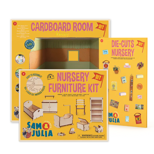 Sam & Julia: The Mouse Mansion - Nursery bundle set - save £4 | Scout & Co