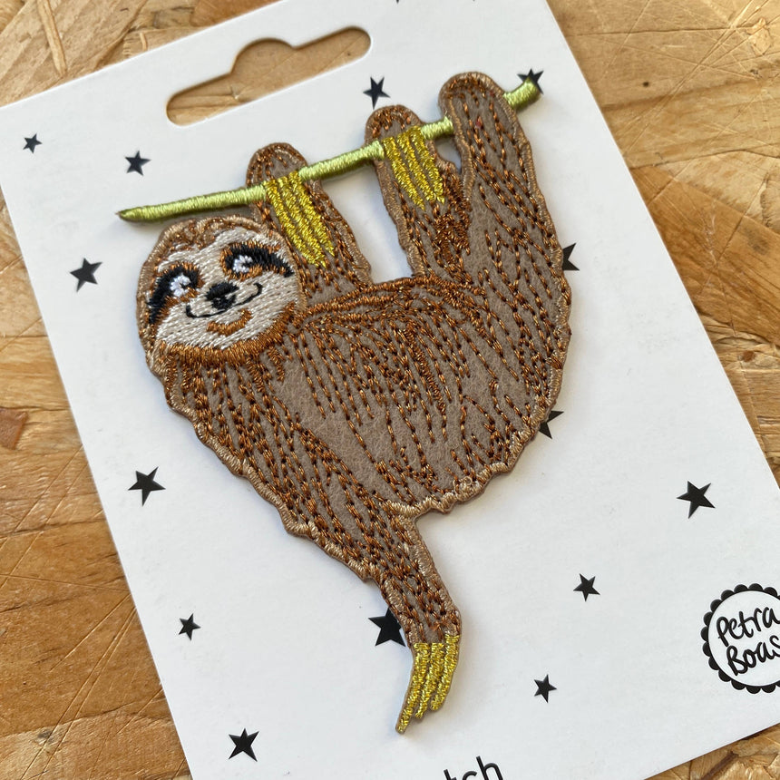 Petra Boase - Iron on Patch - Sloth | Scout & Co