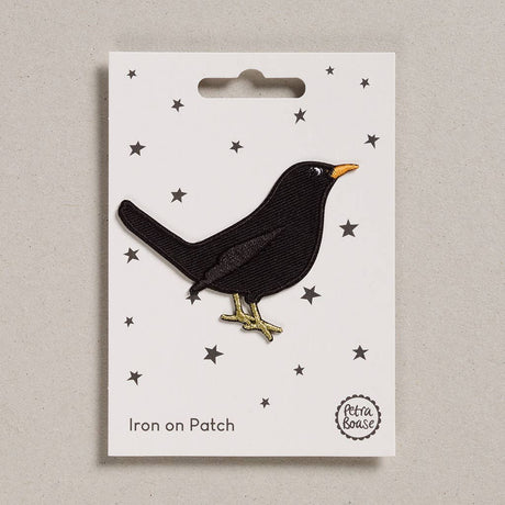 Petra Boase - Iron on Patch - Blackbird | Scout & Co