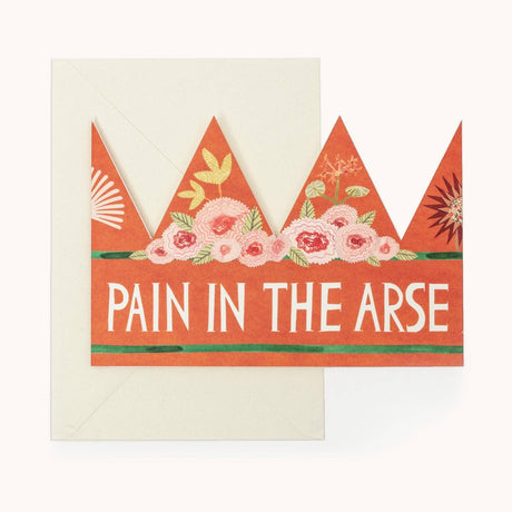 Hadley - Pain In The Arse party hat card | Scout & Co