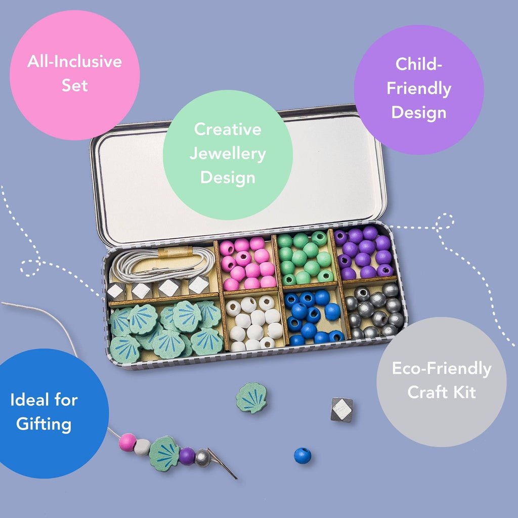 Cotton Twist - Mermaid Bracelet Bead Kit | Scout & Co