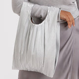 Baggu - Pleated Baggu bag - Chrome Metallic | Scout & Co