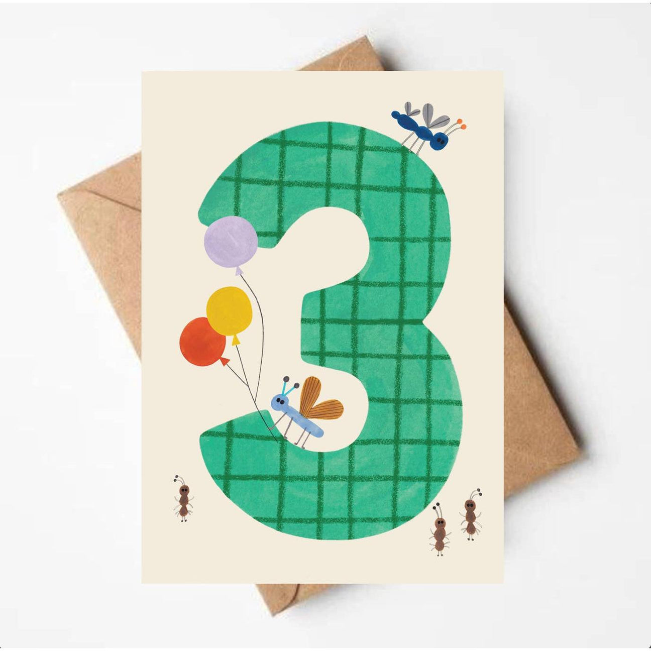 Daria Solak - 3rd birthday card | Scout & Co