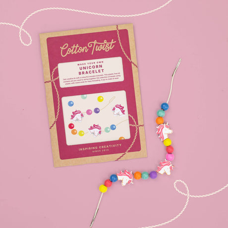 Cotton Twist - Make Your Own Unicorn Bracelet craft kit | Scout & Co