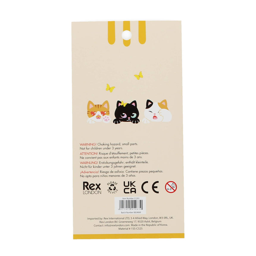Rex - 3D stickers - Quirky Cats | Scout & Co