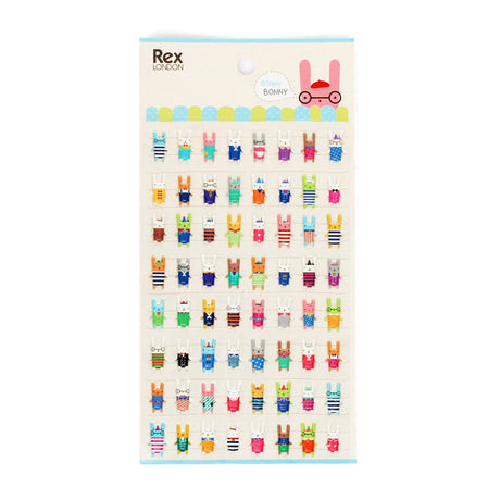 Rex - 3D Puffy Stickers - Bonny Bunny | Scout & Co