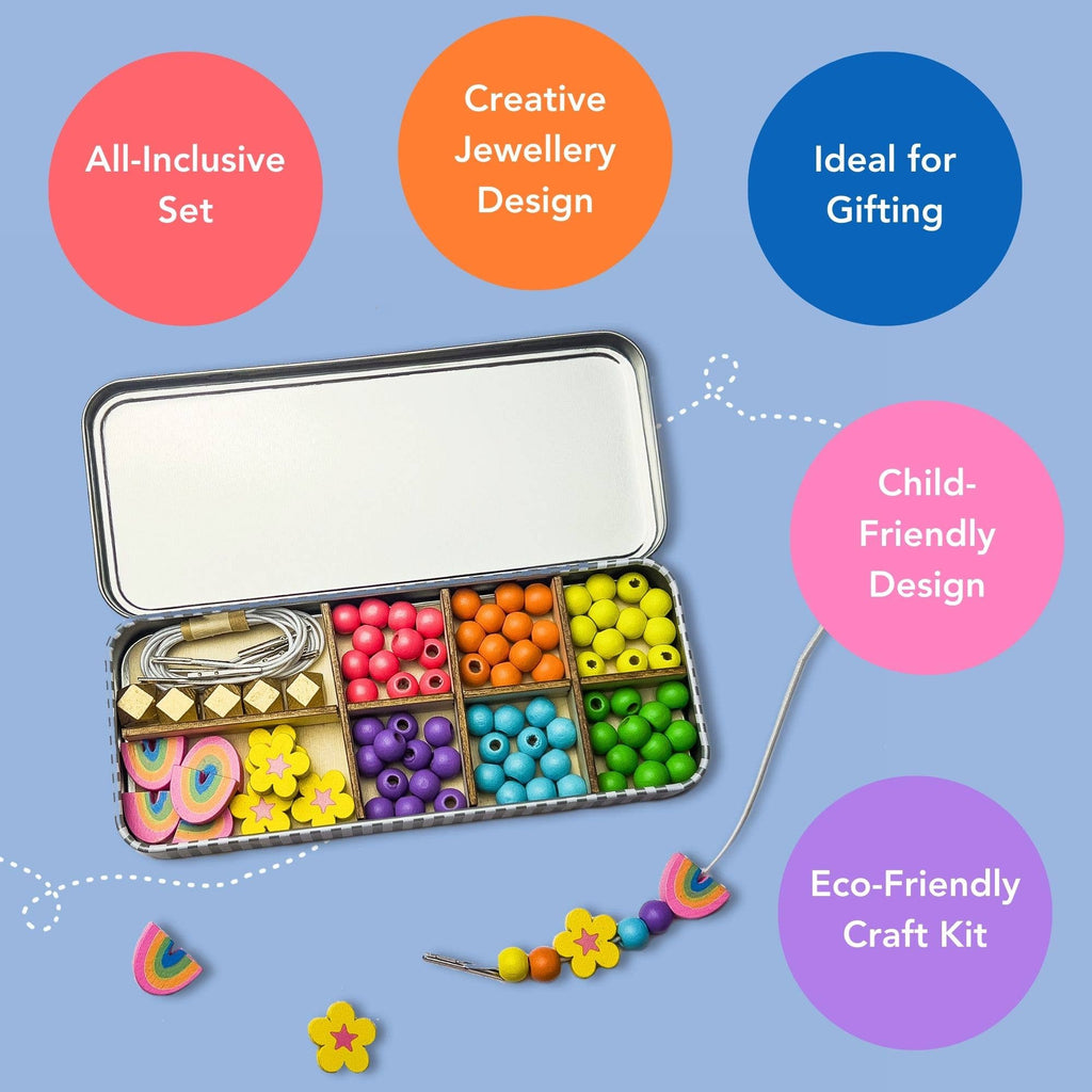 Cotton Twist - Rainbow Bracelet Bead Kit | Scout & Co