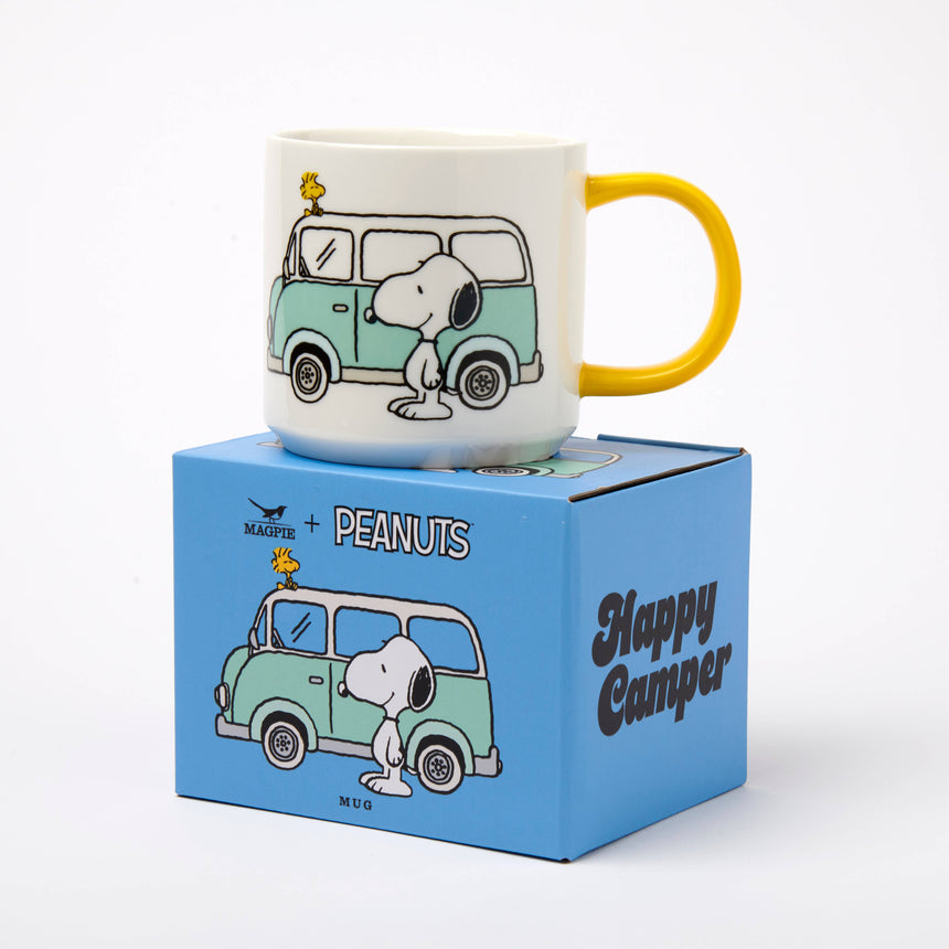 Magpie x Peanuts - Happy Camper mug | Scout & Co