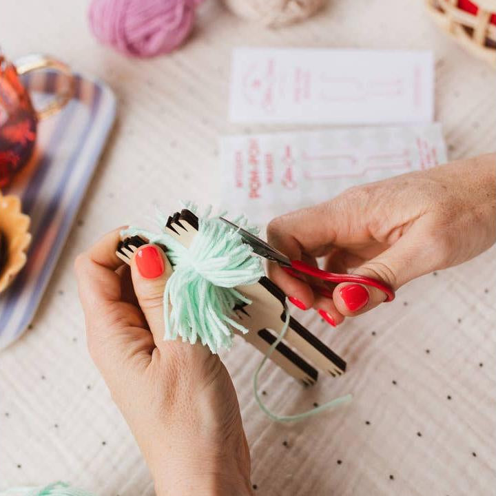 Cotton Clara - Wooden Pom Pom Maker | Scout & Co