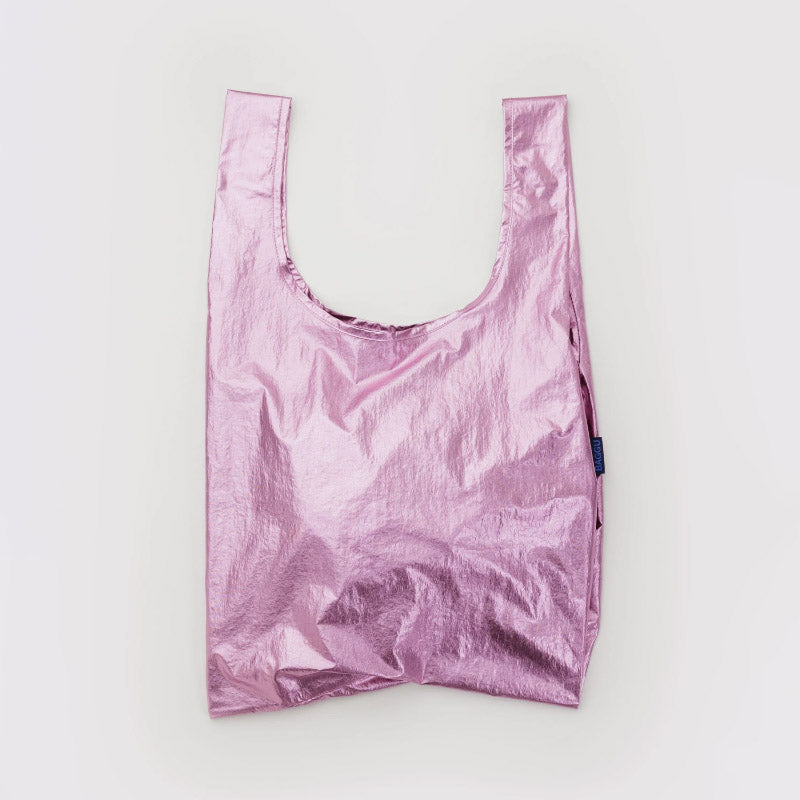 Baggu- Standard Baggu reusable bag - Blush Metallic