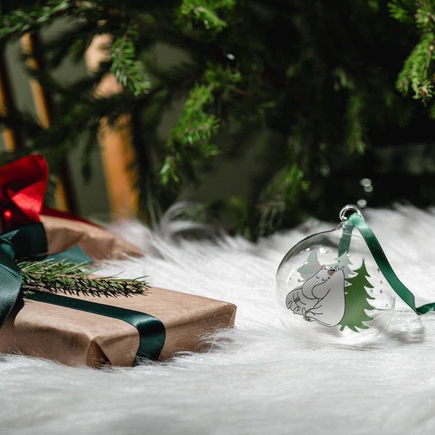 Muurla - Moomin Christmas glass bauble - Spruce | Scout & Co