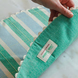Tarta Gelatina - Biscuit Placemats (Set of 2) - Green / Blue | Scout & Co