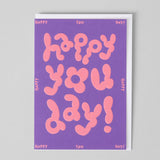Wrap - Happy You Day embossed card | Scout & Co