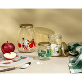 Muurla - Moomin glass kitchen jar - Joyful Apples - Red | Scout & Co
