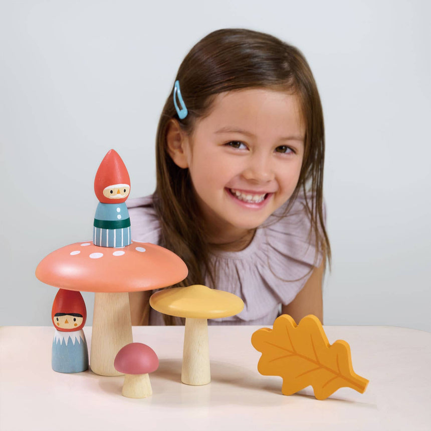Tender Leaf Toys - Woodland Gnome Family wooden play set | Scout & Co