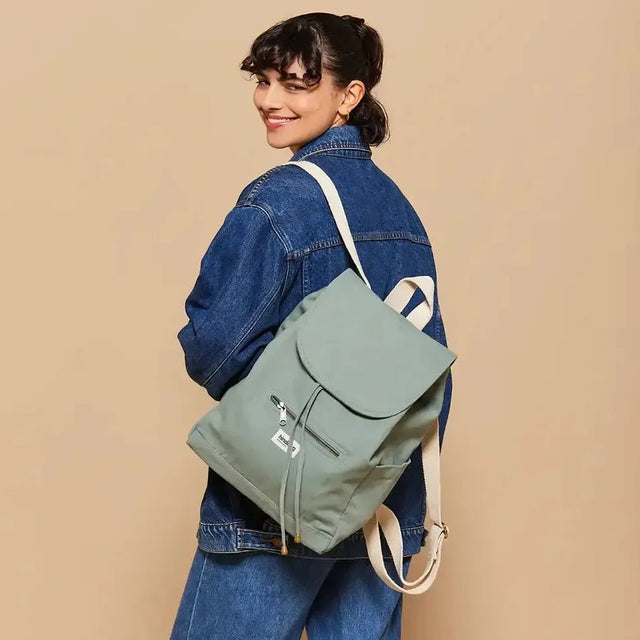 Eliot Sage green backpack | Scout & Co