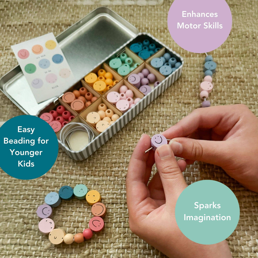 Cotton Twist - It's Nice To Be Nice Bracelet Beading Kit | Scout & Co