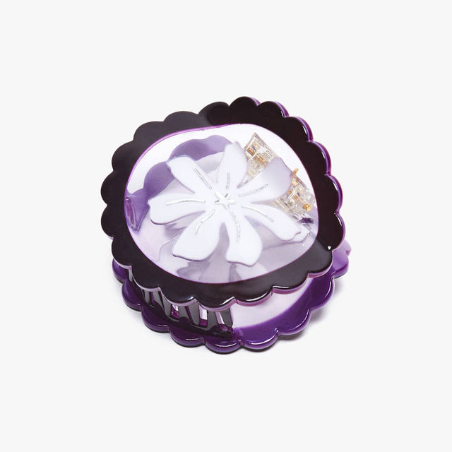 Winona Irene - Persephone flower round hair claw | Scout & Co