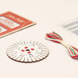 Cotton Twist - Make Your Own Strawberry Kumihimo Bracelet Kit | Scout & Co